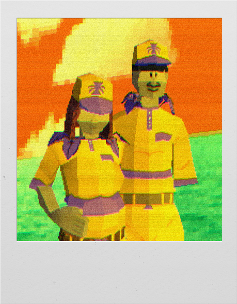 In game polaroid
