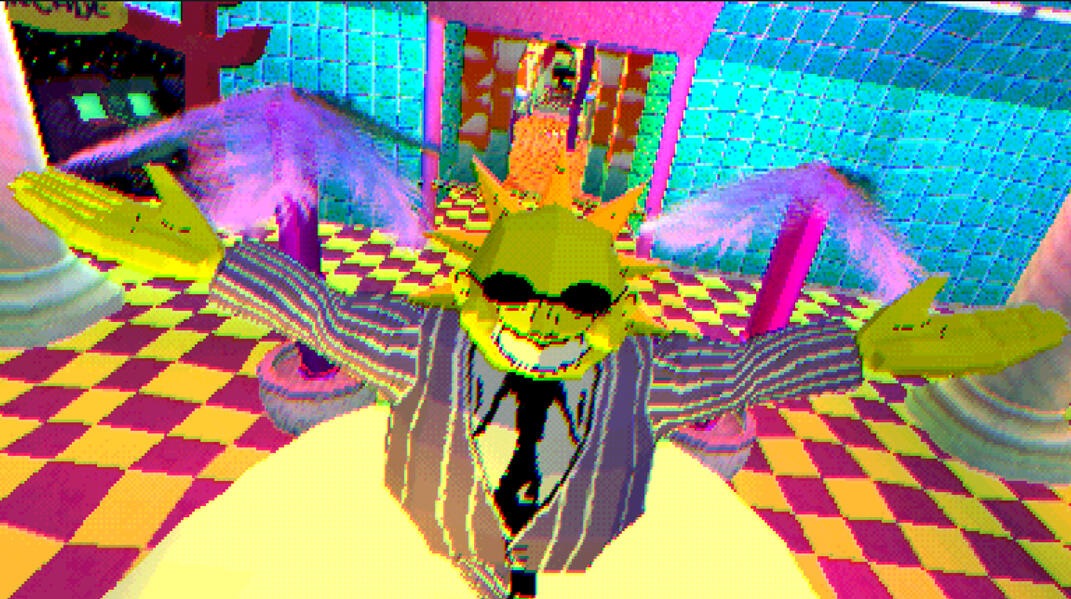 Ray in game
